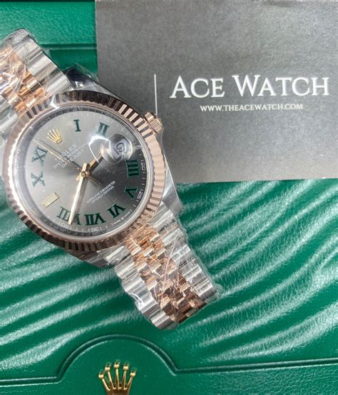 rolex datejust 41溫布頓|datejust 41.